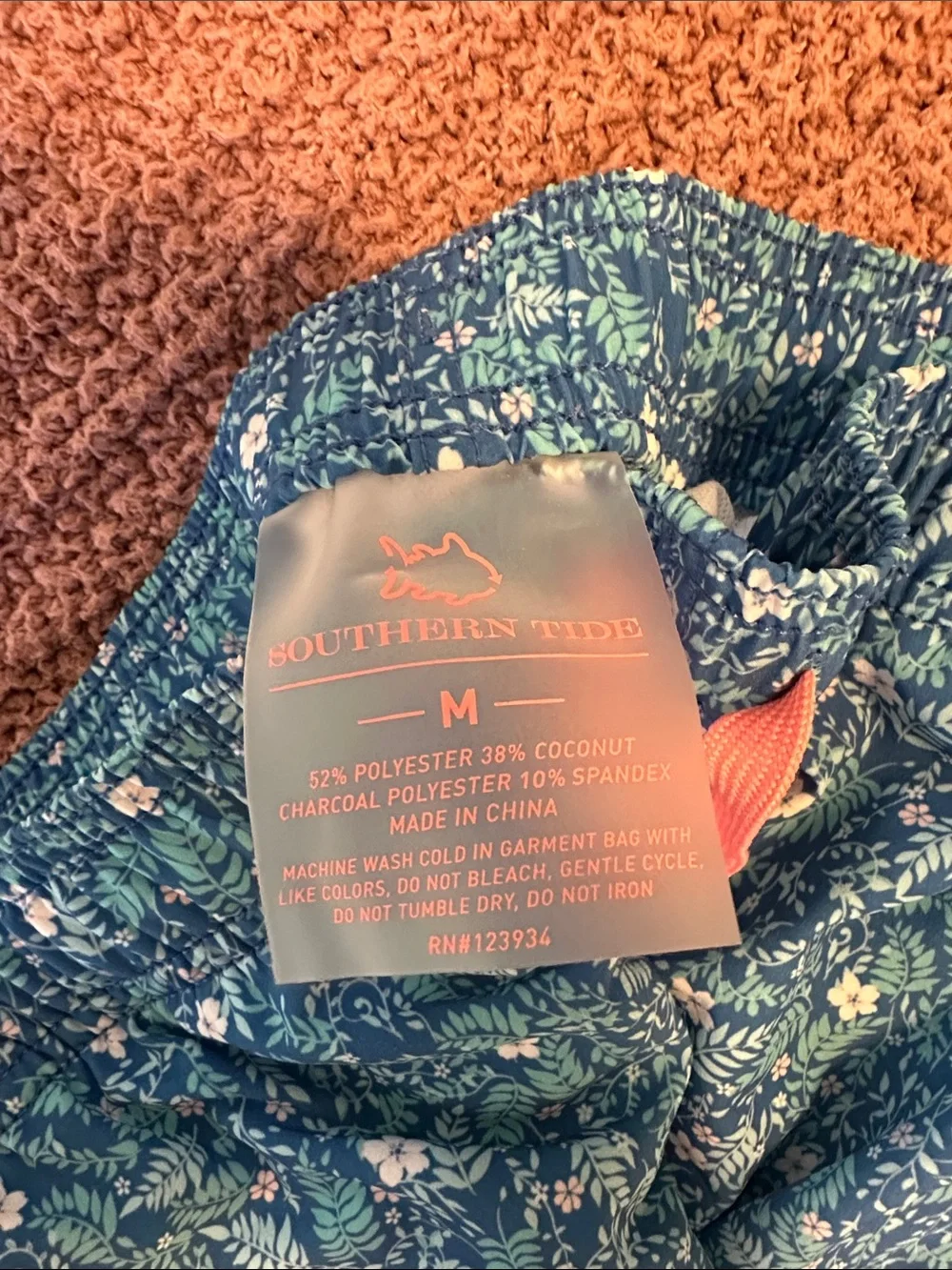 Men’s Southern Tide swim trunks